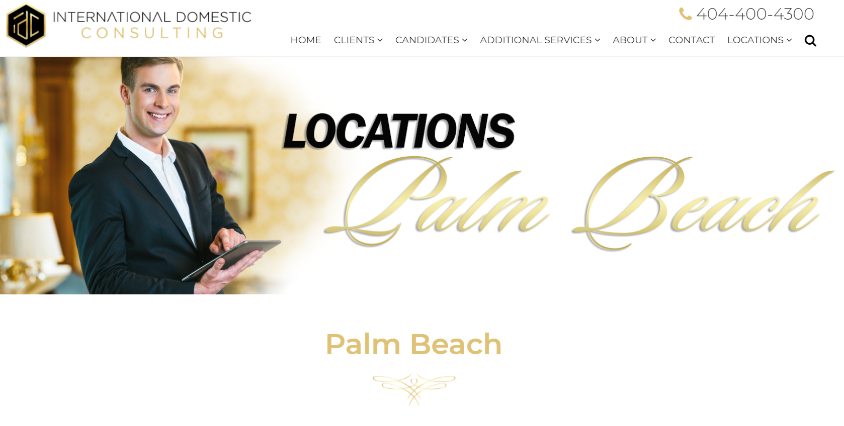 International Domestic Banner